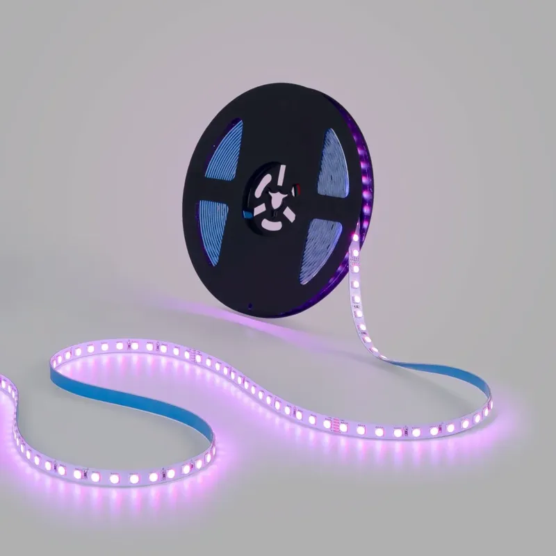 Tira LED 48V DC - RGBWW - 12W/m - 10mm - IP20 - 10 metros - 90ch/m Compra Ahora