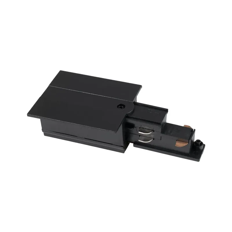 Conector alimentador para carril trifásico empotrable - Compatibilidad DALI Blanco Solo Por Tiempo Limitado