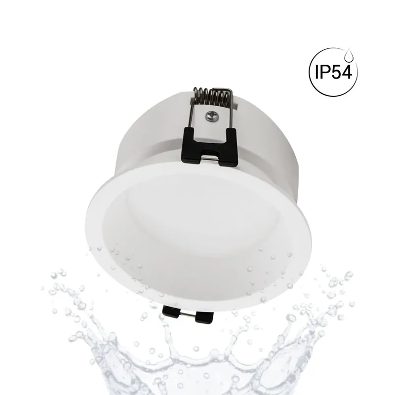 Gran Oferta Aro downlight empotrable para bombilla GU10 / MR16 - Ø82mm - Corte Ø75mm Negro