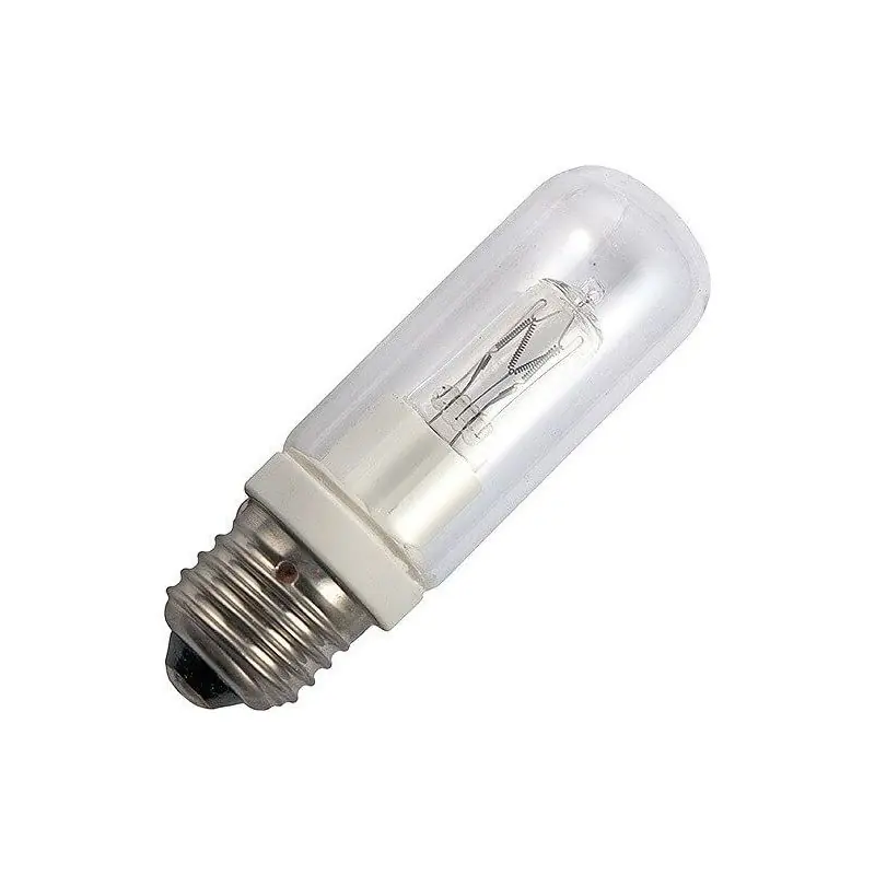 Promoción Lámpara halógena tubular | E27 | Transparente | 32mm | 160W | Marca propia | sustituye a Halolux