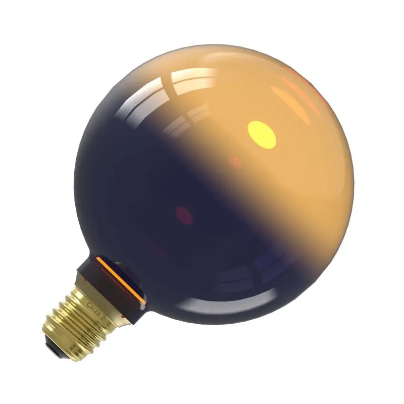 Calex | LED Inception | G125 | Cristal negro-oro degradado | SMD | 3,5W Envío Exprés