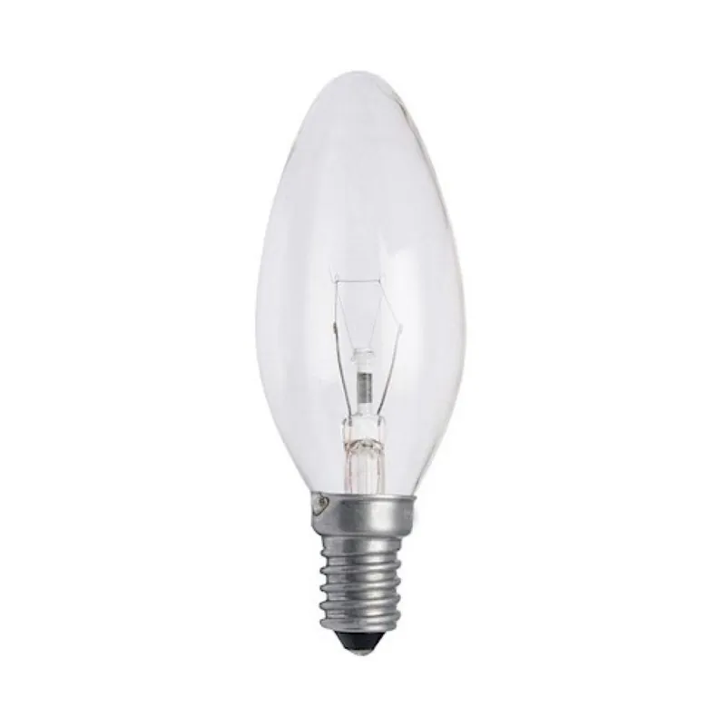 Promoción Estándar Incandescente Torcida Clara B35 E14 40W 230V