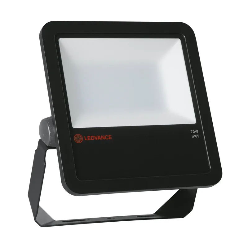 Ledvance Proyector LED Negro 70W 7700lm 100D - 865 Luz de Día | IP65 - Simétrico Disponible Ahora
