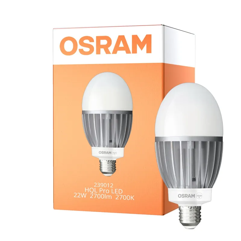 Oferta Flash Osram LED E27 HQL PRO Mate 22W 2700lm 360D - 827 Luz muy Cálida | Reemplazo 80W