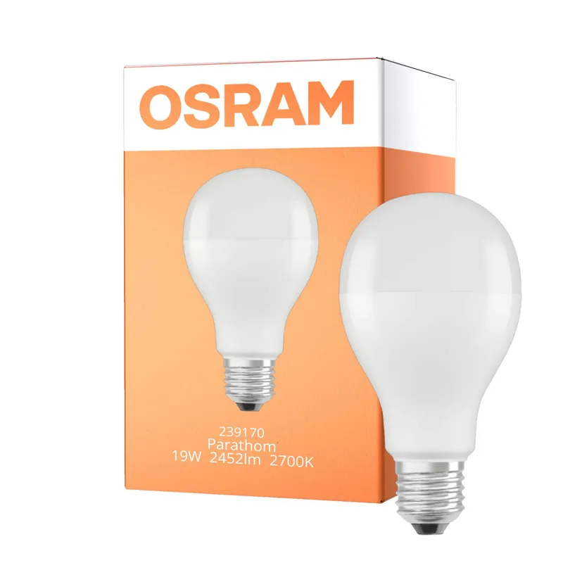 Entrega Rápida Osram Parathom Classic LED E27 Pera Mate 19W 2452lm - 827 Luz muy Cálida | Regulable - Reemplazo 150W