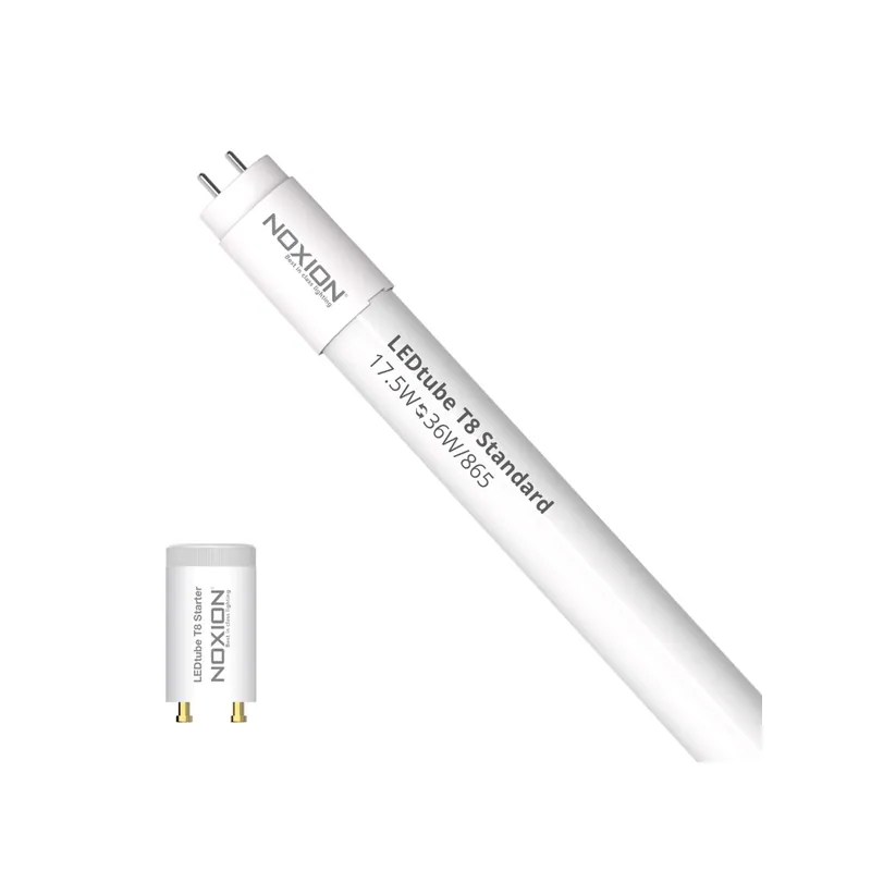 Económico Noxion Tubo LED T8 Avant (EM/Mains) Standard Output 17.5W 1800lm - 865 Luz de Día | 120cm - Reemplazo 36W