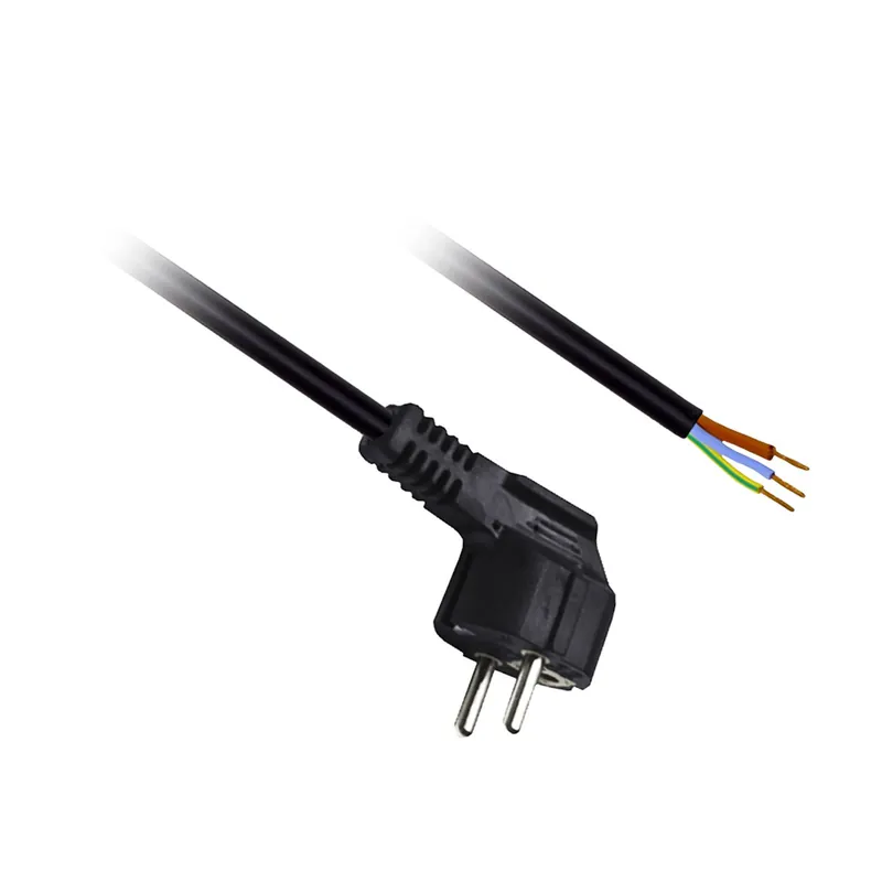 Precio Bajo Cable Schuko Enchufe 3x0.75 3M Negro