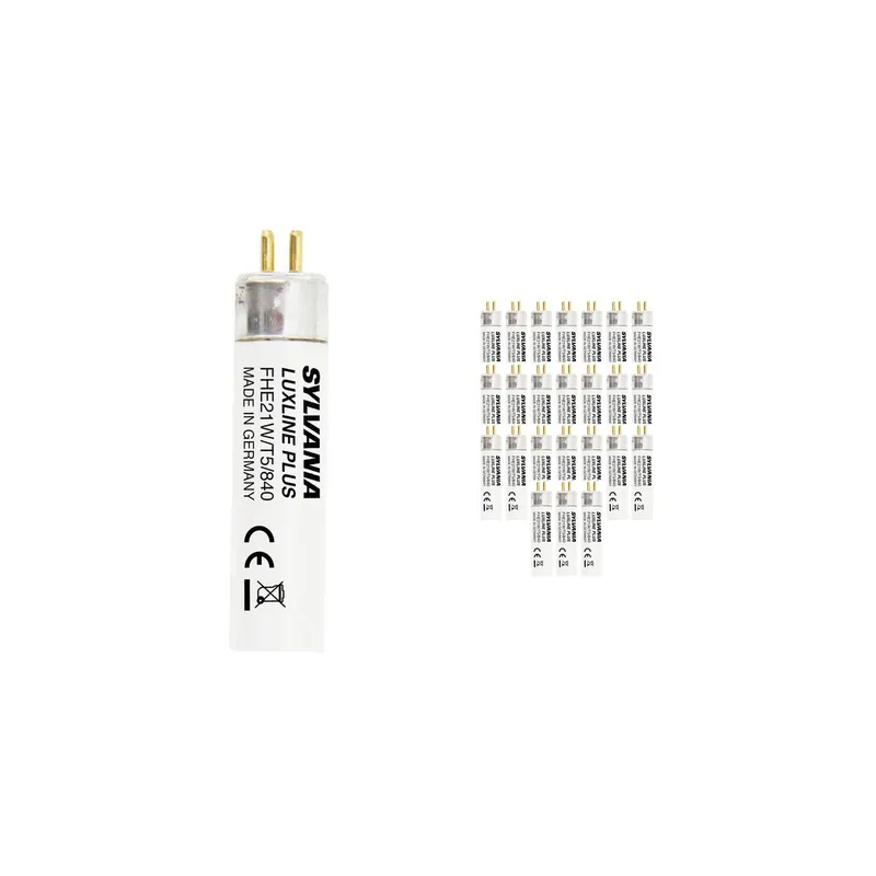 Precio De Fábrica Multipack 25x Sylvania Luxline Plus T5 21W - 840 Blanco Frio | 85cm
