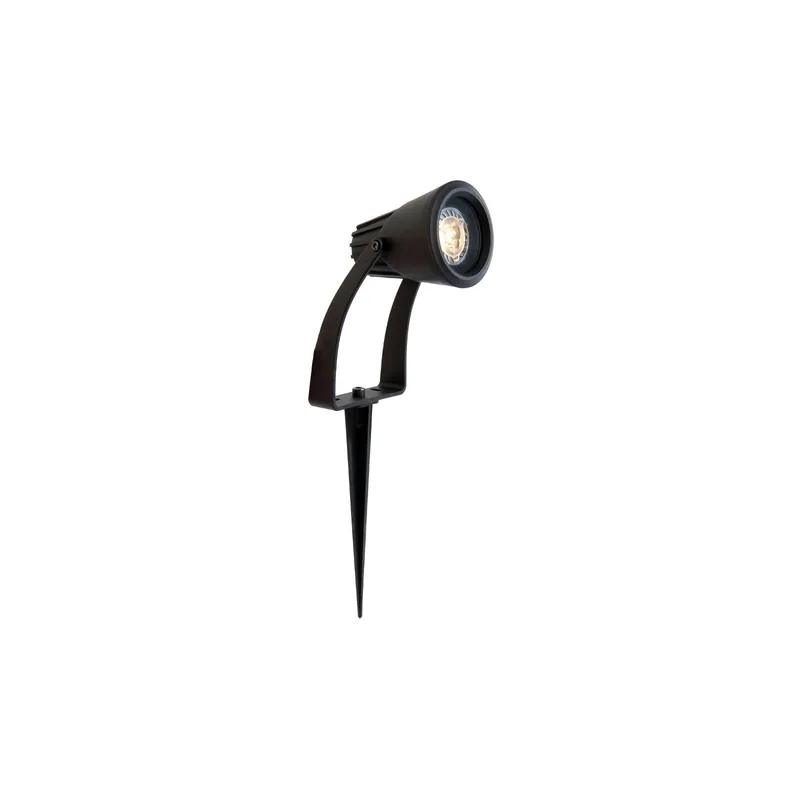 Certificado Ansell Garletta Jardín Pico Spot GU10 - Solo para foco LED - incl. 2 metro Cable aislado