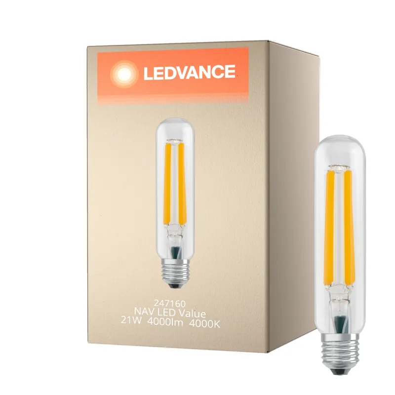Promoción Exclusiva Ledvance LED Bulbo NAV LED FIL V E27 21W 4000lm - 740 Blanco Frio | Reemplazo 50W