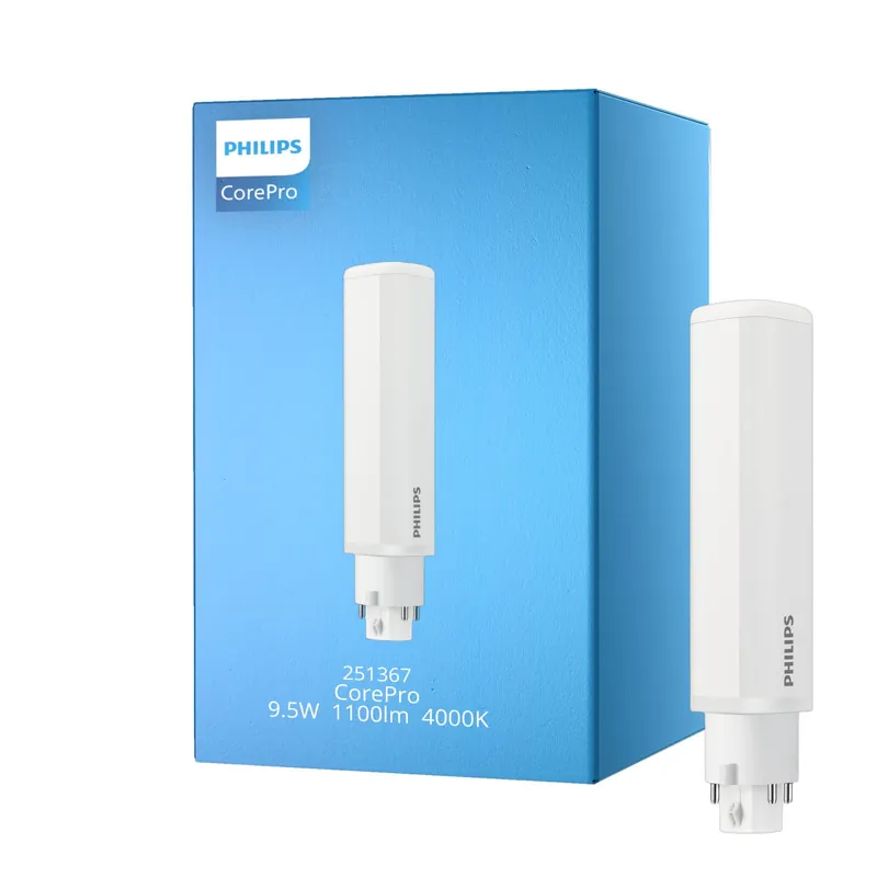 Philips CorePro PL-C LED 9.5W 1100lm - 840 Blanco Frio | 4-Pines - Reemplazo 26W Directo De Fábrica