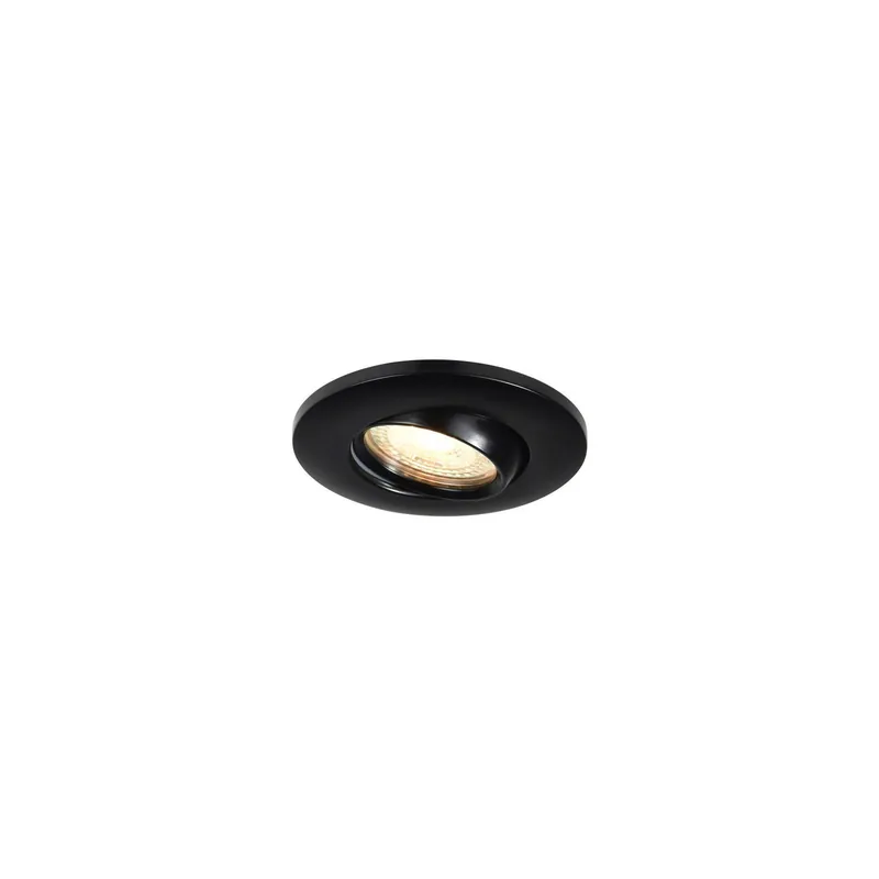 Nordlux Umberto Downlight Aluminium Negro | Apta para GU10 Devolución Gratuita