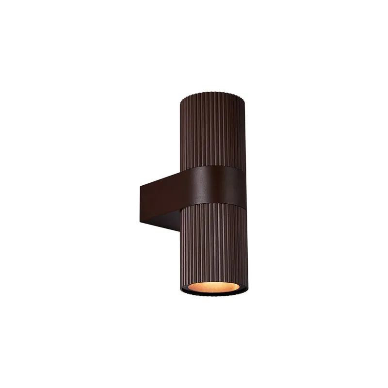 Nordlux Kyklop Luz De Pared Aluminium Oxidado Up & Down | Apta para 2x GU10 Gran Oferta