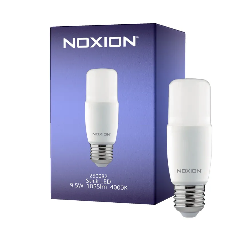 Noxion Stick LED E27 Mate 9.5W 1055lm - 840 Blanco Frio | Reemplazo 75W Compra Hoy
