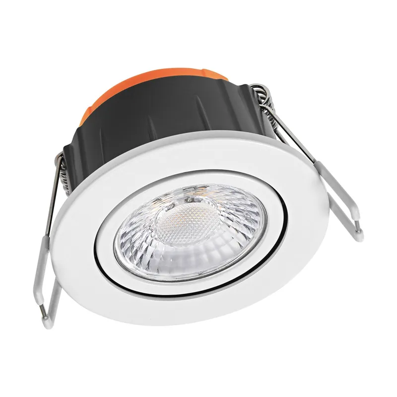 Ledvance Foco LED Combo Adjust Aluminium Blanco 6W 600lm 60D - 827-830-840 CCT | 82mm - Recorte 68mm - IP65 Precio De Oferta
