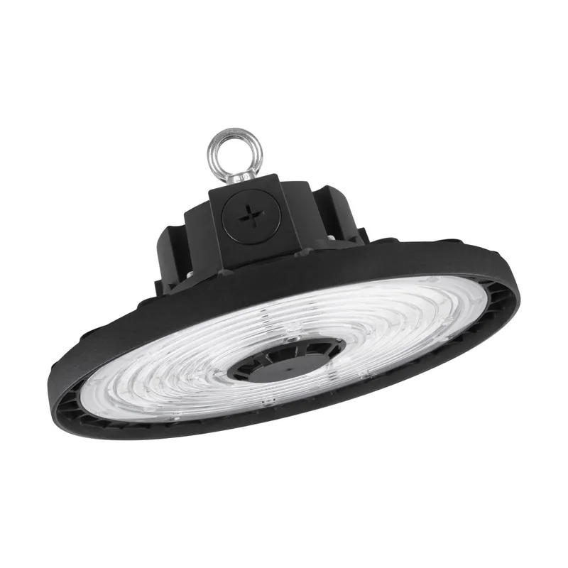 Ledvance Campana LED Gen 5 Aluminium Negro 75W 13500lm 110D - 840 Blanco Frio | IP66 - 1-10V Regulable Alta Calidad