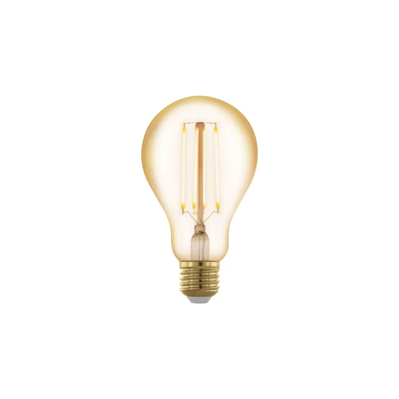 Compra Ahora Eglo LED Pera E27 Con Filamento Ámbar 4.5W 400lm - 822 Luz Muy Cálida | 3 Pasos Regulable - Reemplazo 40W