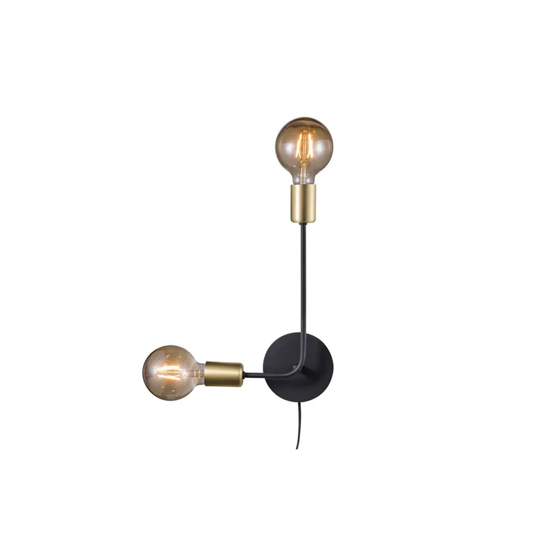 Stock Limitado Nordlux Luz De Pared Josefine Metal Negro | E27
