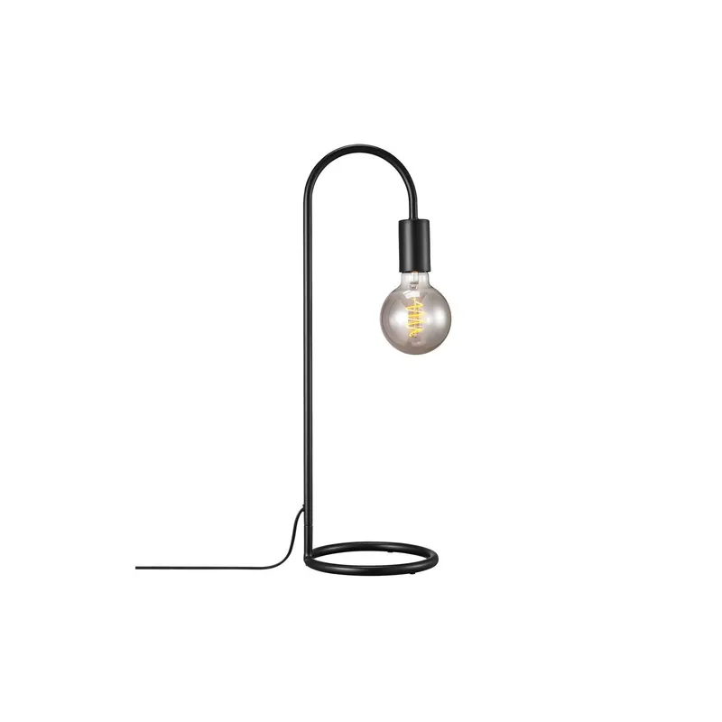 Barato Nordlux Lámpara De Mesa Paco Metal Negro | E27