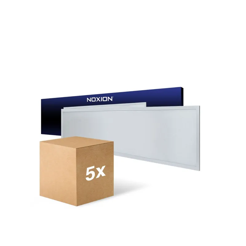 Entrega Rápida Multipack 5x Noxion Panel LED Ecowhite V4.0 28W 3360lm - 830-840-865 CCT | 120x30cm - UGR <19 - Philips driver