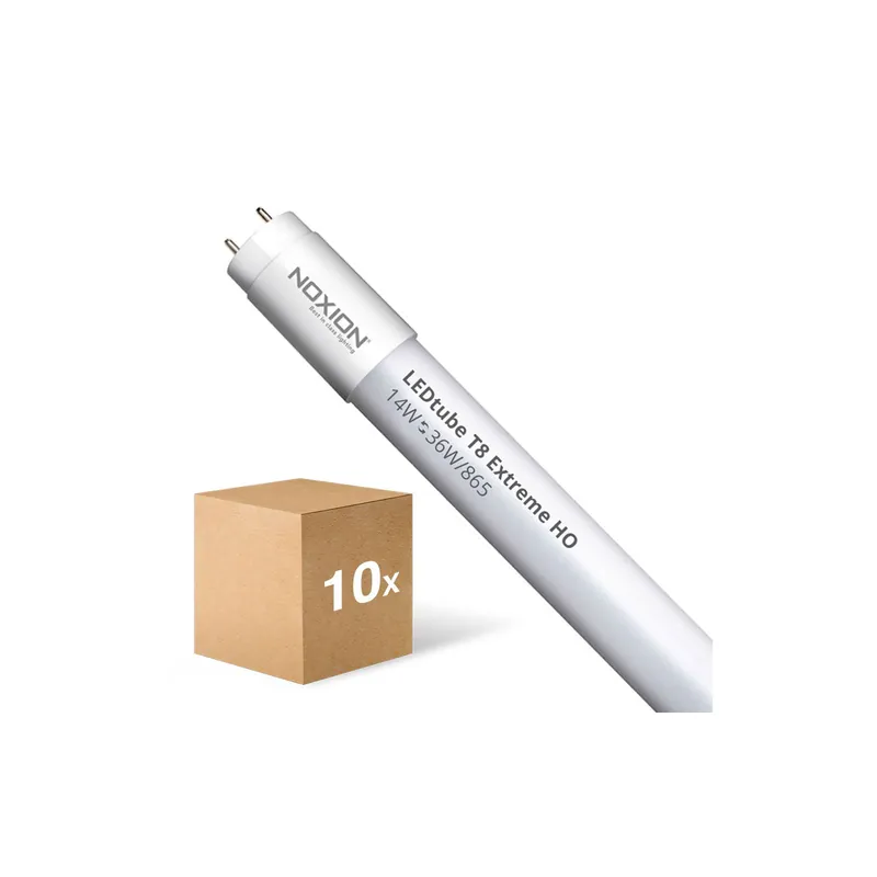 Ordenar Ahora Mismo Multipack 10x Noxion Tubo LED T8 Avant Extreme (EM/Mains) High Output 13W 2100lm - 865 Luz De Día | 120cm - Reemplazo 36W