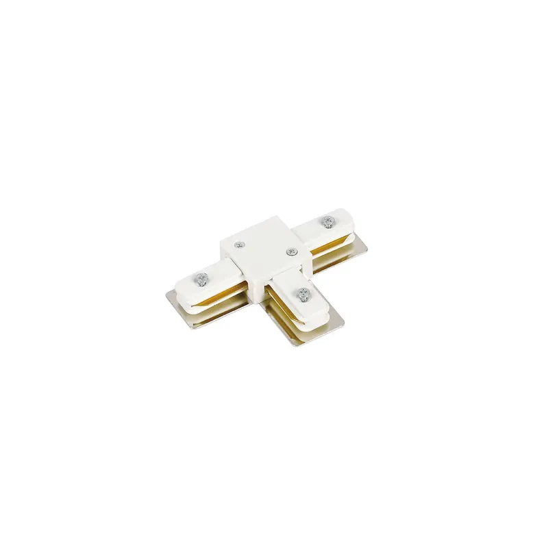 Precio Reducido Bright Choice 1-Fase Rail T-Conector Blanco