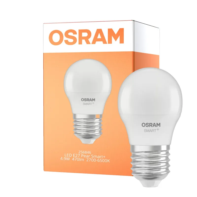 Osram Smart+ Mateer ClassicLED E27 Pera Mate 4.9W 470lm - 827-865 Ajustable Blanco | Regulable - Reemplazo 40W Última Oportunidad