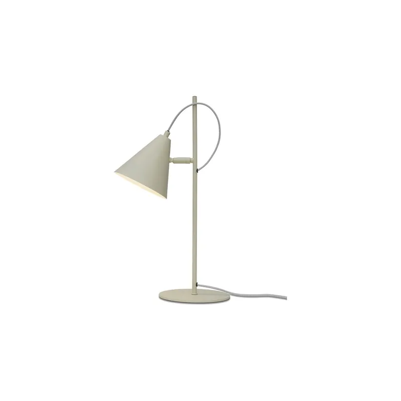 It's about RoMi Lámpara De Mesa Lisbon Hierro Sanded | Apta para 1x E14 Oferta Limitada