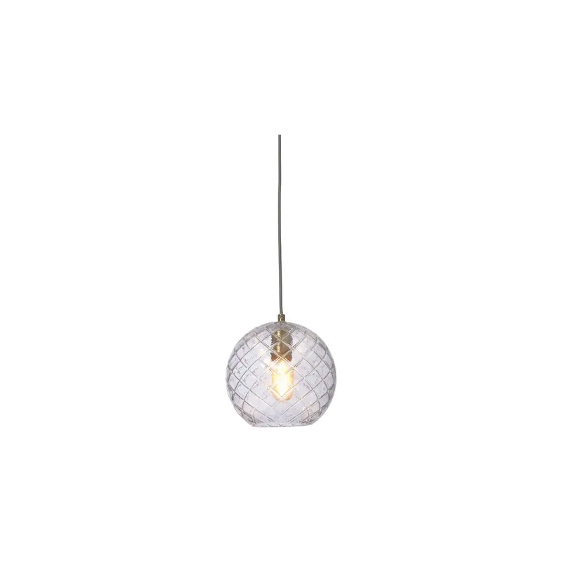 It's about RoMi Colgante De Luz Venice Vidrio Transparente | Apta para 1x E27 Precio Bajo