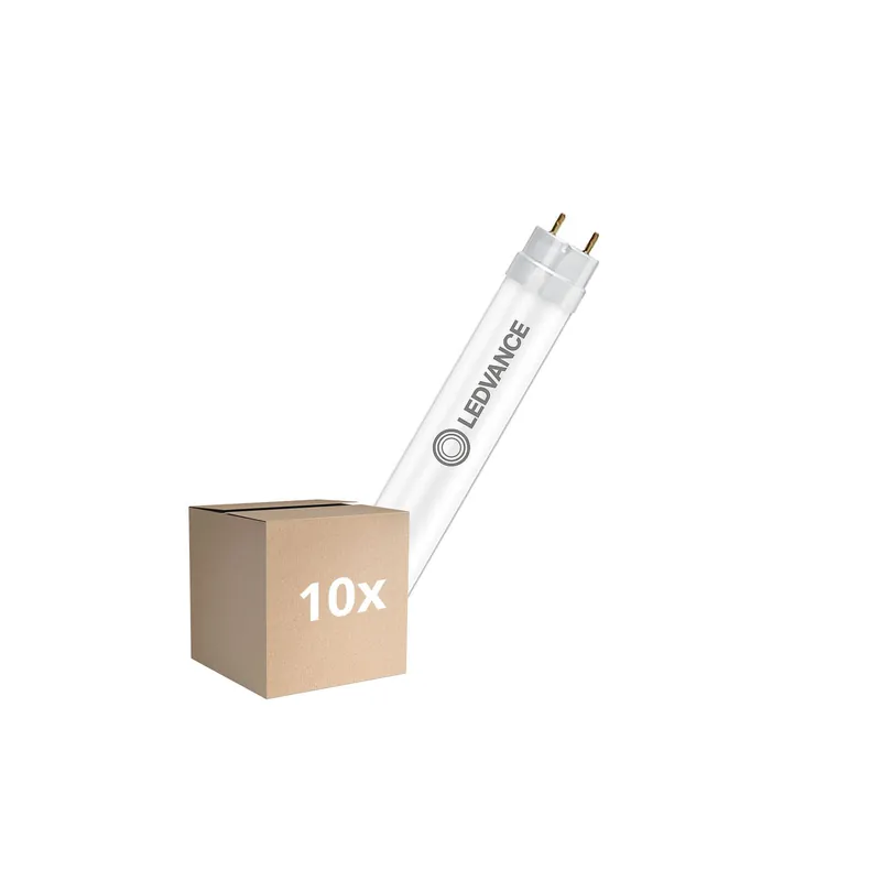 Liquidación Multipack 10x Ledvance Tubo LED T8 EM Value (EM/Mains) Standard Output 15W 1800lm - 865 Luz De Día | 120cm - Reemplazo 36W