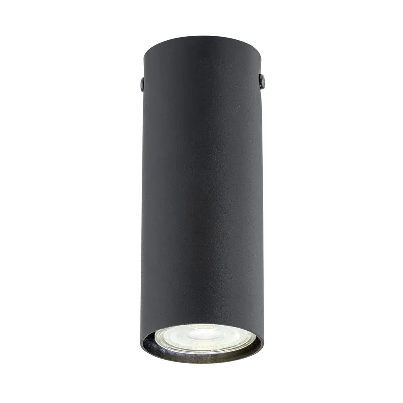 Ordena Ya Emibig Luz de techo Tecno Acero Negro | Apta para 1x GU10 - Max 8W