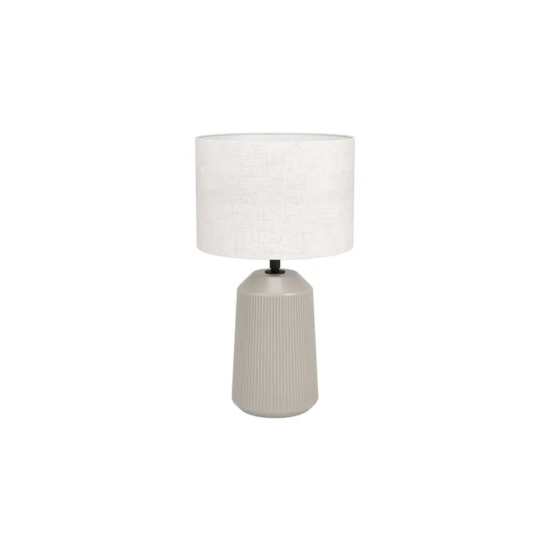 Oferta Especial Eglo Lámpara De Mesa Capalbio Ceramic Sanded | IP20 - Apta para 1x E27