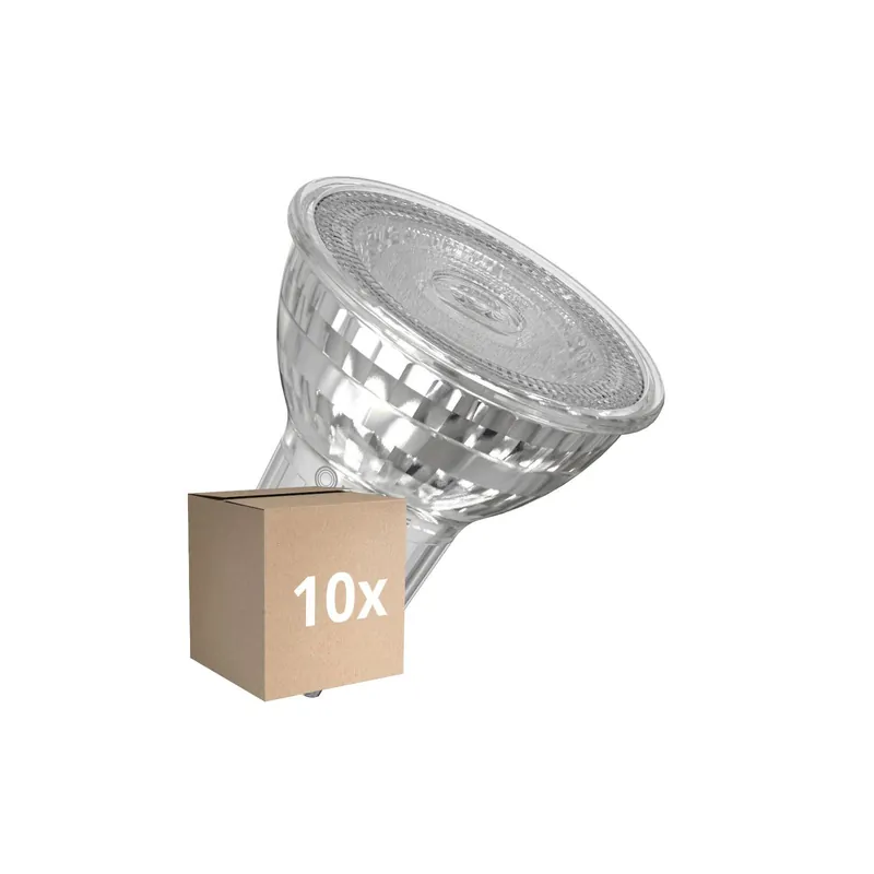 Multipack 10x Ledvance Foco LED GU10 PAR16 6.1W 575lm 36D - 840 Blanco Frio | Reemplazo 80W Solo Por Tiempo Limitado