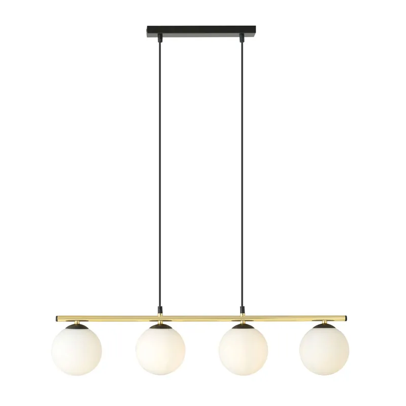 Emibig Colgante De Luz Alora Acero Negro | Apta para 4x E14 - Max 10W Stock Limitado