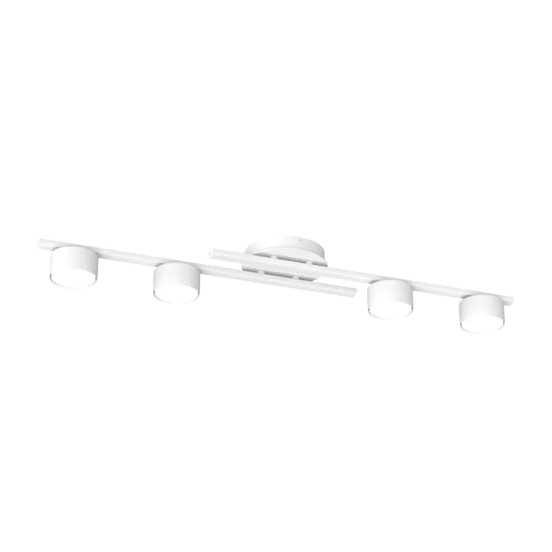 Emibig Luz de techo Fragment Acero Blanco | Apta para 4x GX53 - Max 12W Precio Bajo