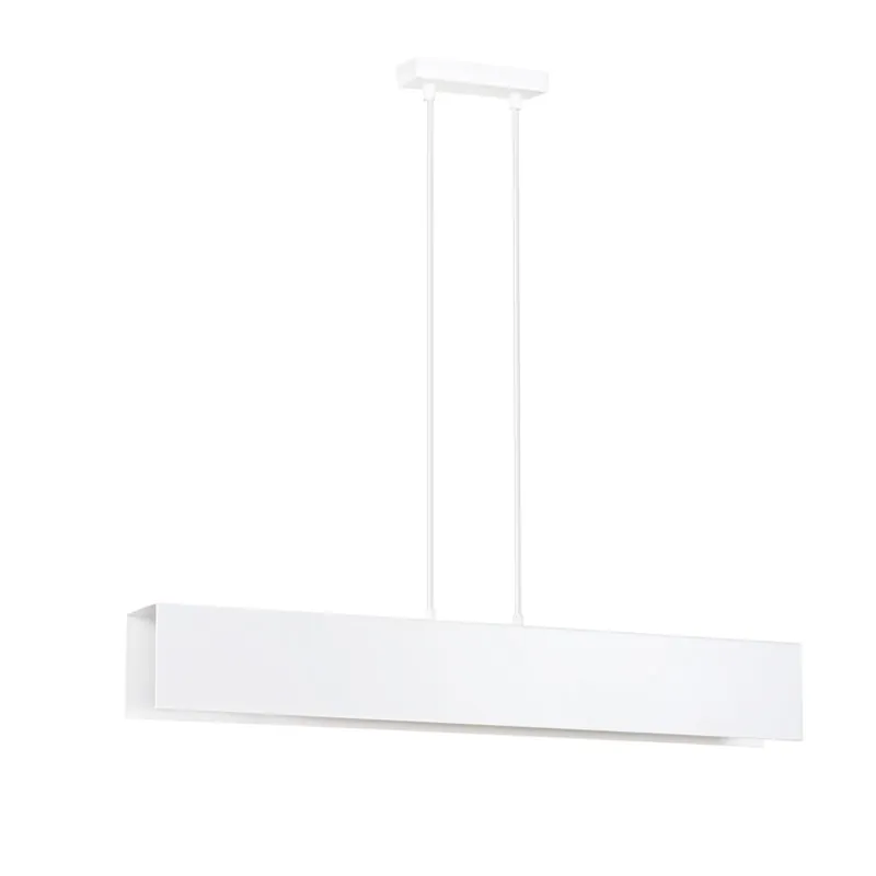 Alta Calidad Emibig Colgante De Luz Gentor Acero Blanco | Apta para 3x E27 - Max 15W