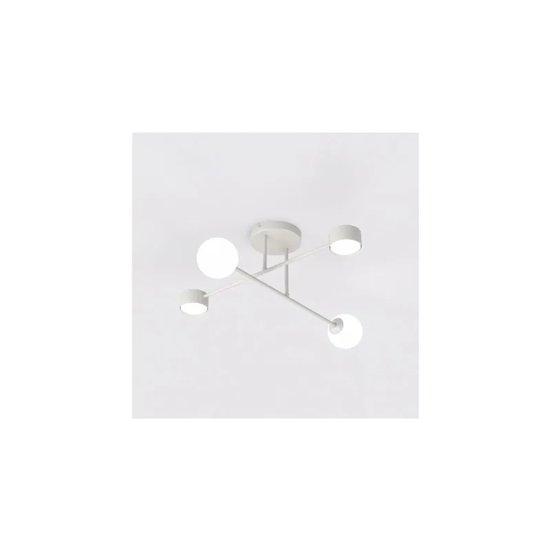 A Buen Precio Emibig Luz de techo Holon Acero Gris | Apta para 2x G9 - Max 8W, 2x GX53 - Max 12W