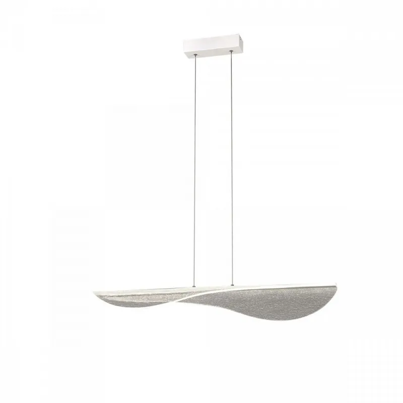Popular MANTRA BIANCA 88CM Colgante Blanco