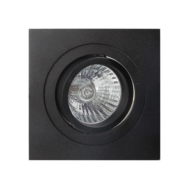 Oferta Flash MANTRA BASICO EMPOTRABLE CUADRADO NEGRO ORIENTABLE