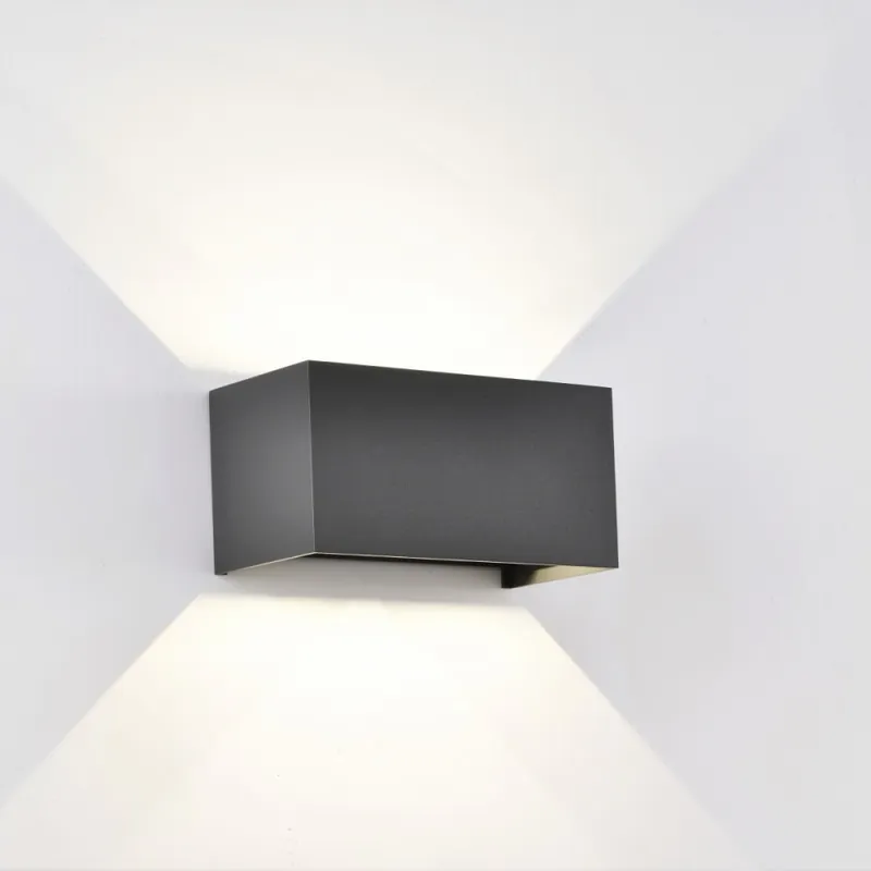 MANTRA DAVOS DOBLE Aplique Gris Oscuro 3000K Ordena Ya