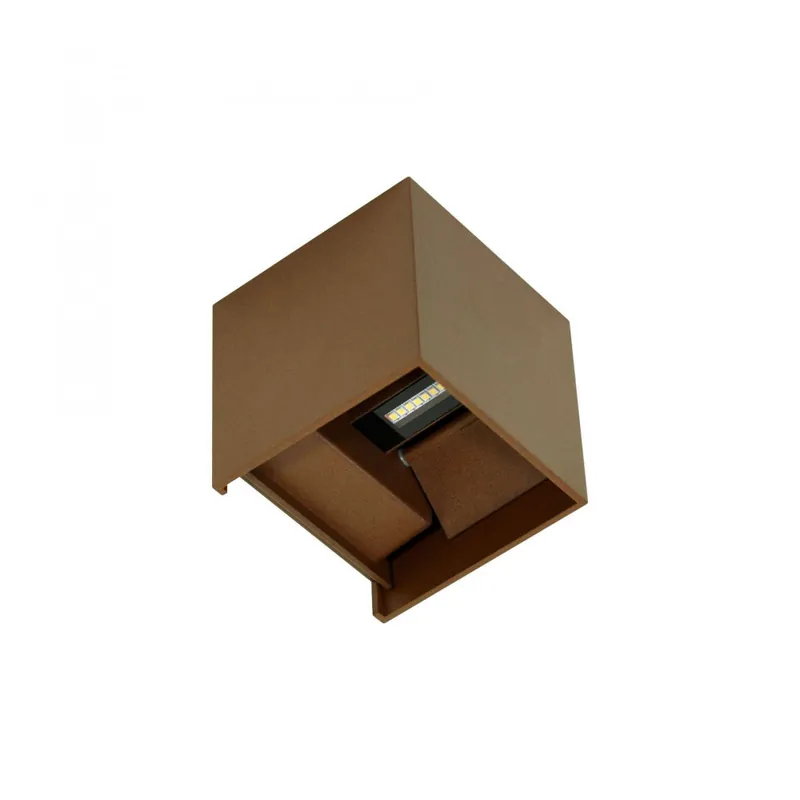 A Buen Precio BENEITO FAURE LEK Cuadrado Aplique Corten 2700K