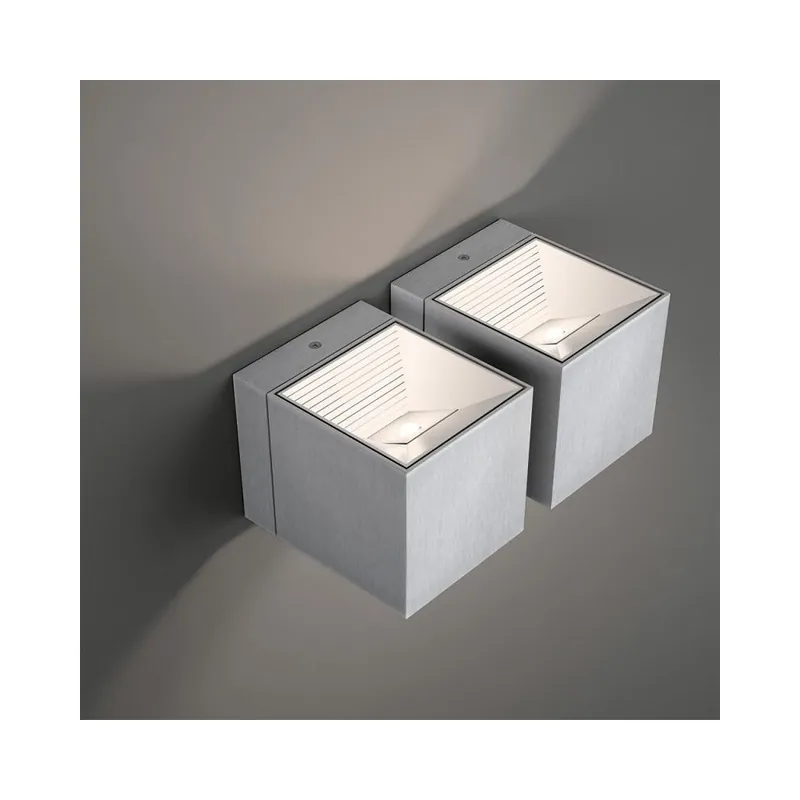MILAN DAU 180 Aplique aluminio satinado LED 4x7W Precio Bajo