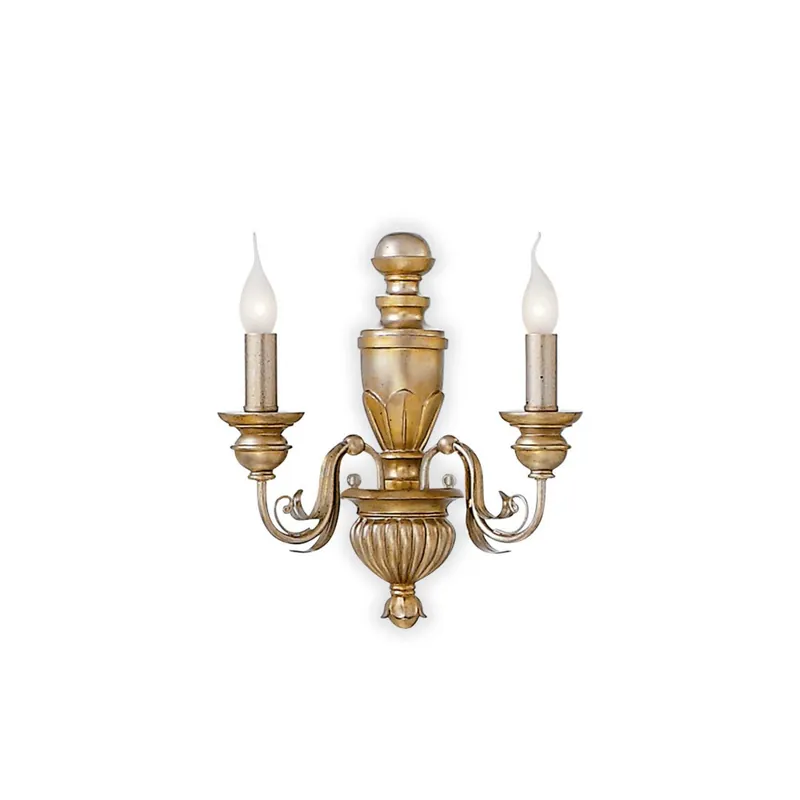 IDEAL LUX FIRENZE AP2 Oro antiguo Económico