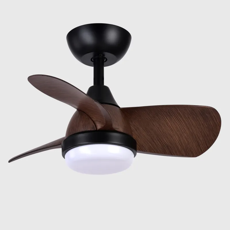 Fabrilamp Pirdo Ventilador De Techo Negro-Marrón Última Versión