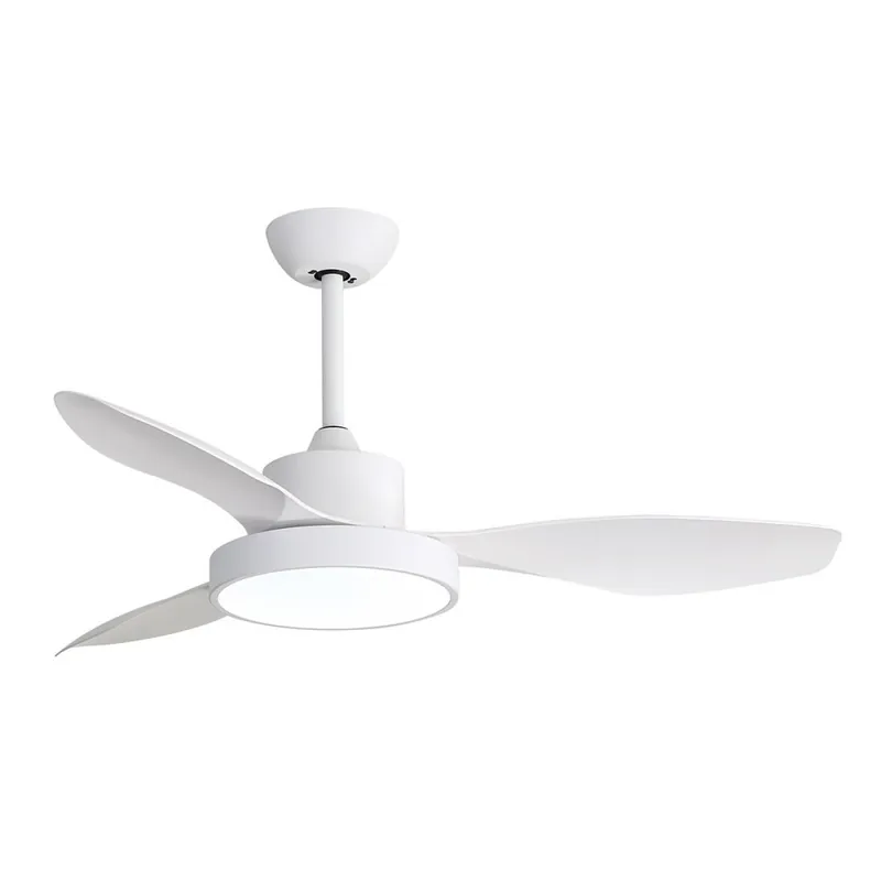 LIGHTED NILO Ventilador de Techo Blanco Marca Reconocida