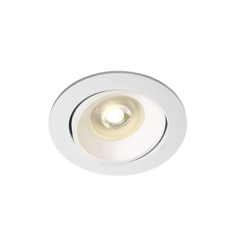 Alta Calidad ONE LIGHT Empotrable Orientable Blanco