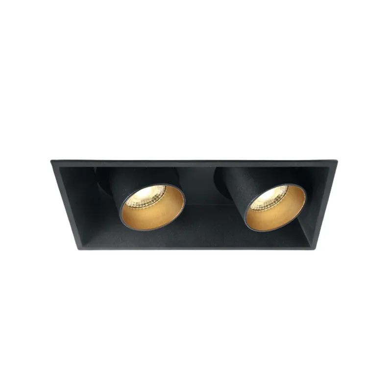 ONE LIGHT Empotrable Rectangular LED Negro 2L Ordenar Ahora Mismo