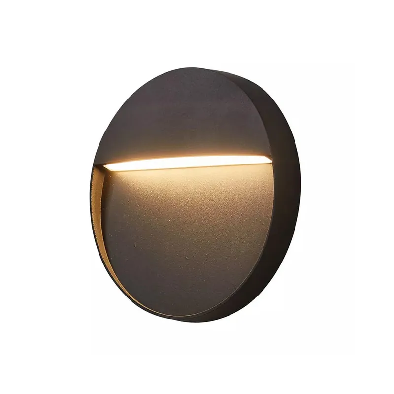 LIGHTED STEP Round Aplique Negro Compra Ahora