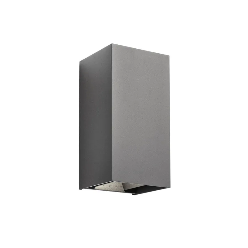 Compra Hoy REDO VARY Aplique Doble Emisión Gris Oscuro 3000K