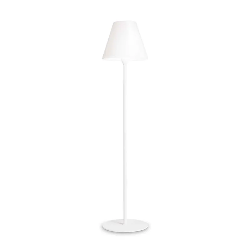 Más Vendido IDEAL LUX ITACA Pie de Exterior Blanco